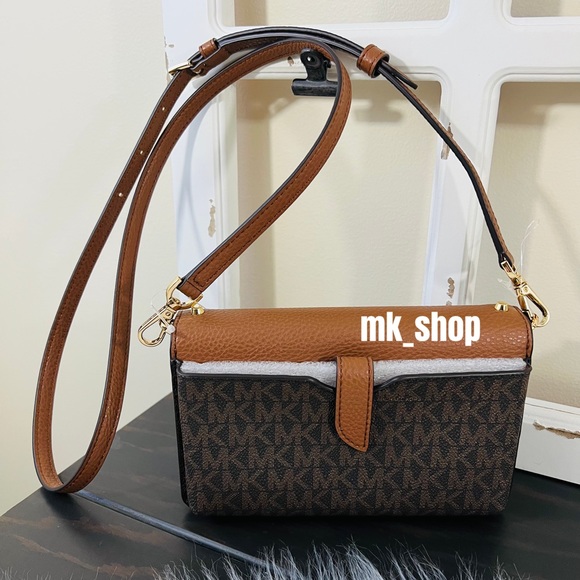 Michael Kors Jet Set Charm Studded Small Phone Crossbody Bag - Picture 5 of 16